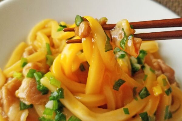 ネギたま豚うどん・実食