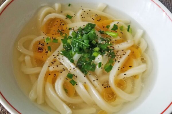 やる気1％でウマ塩うどん