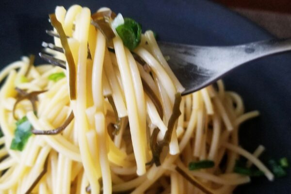 極限バター塩昆布パスタ・実食