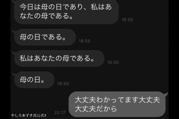 やしろあずき氏X