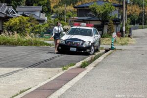 警察官オブジェ