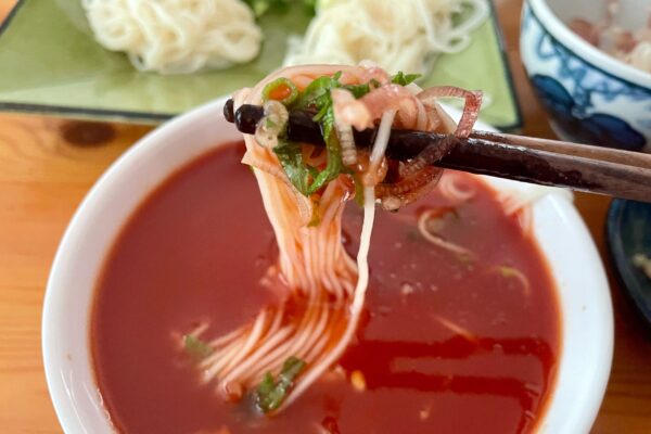 無限トマトそうめん