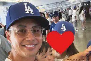 ユージ、大谷翔平の試合観戦後に“悲劇”　「空港で…」「家族無事だからいいけど」