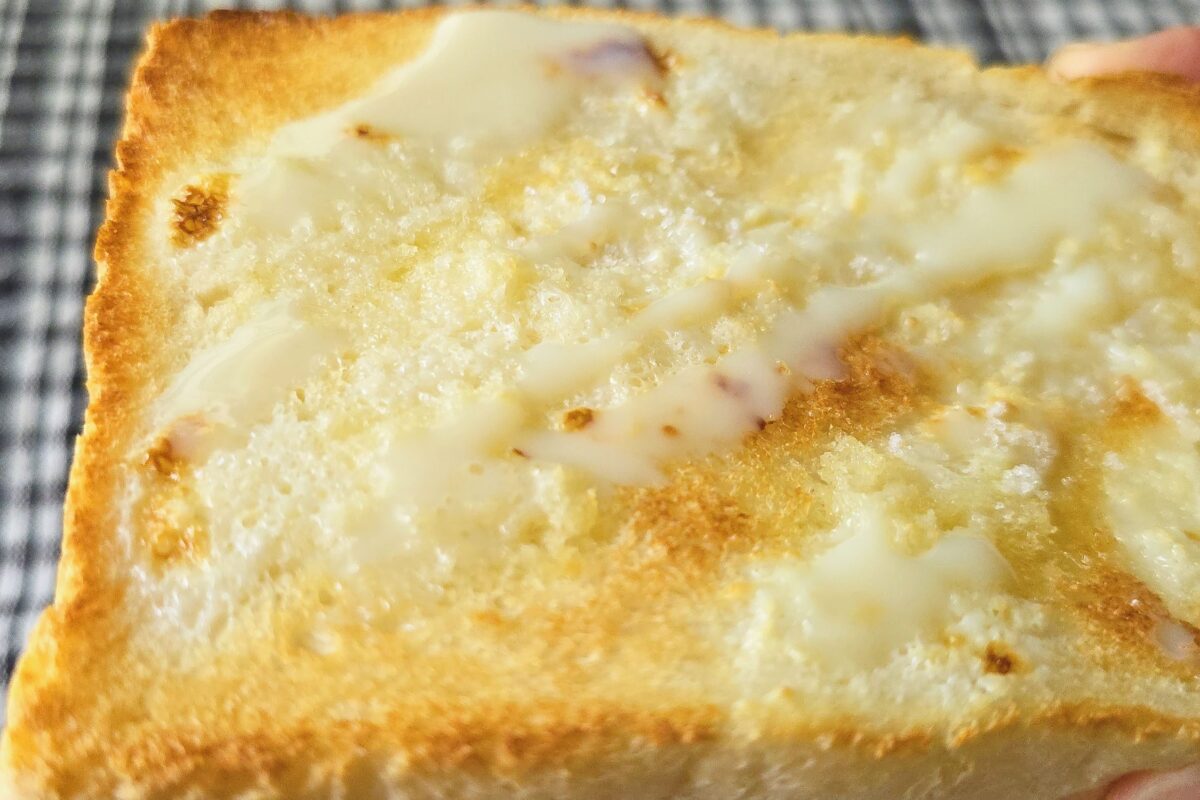 練乳バタートースト・実食