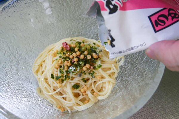 梅まぜそうめん