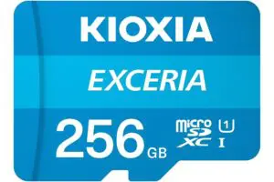 夏のお出かけ記録をドンドン保存できる。キオクシアのmicroSDが256Gで2230円【Amazonセール】