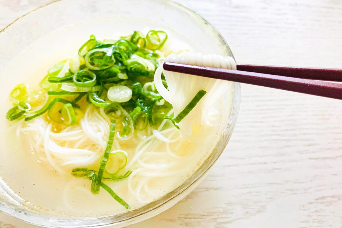 塩ラーメンそうめん