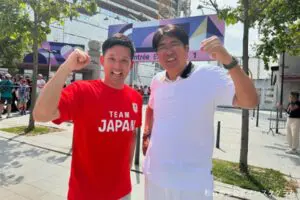 杉谷拳士氏、パリ五輪観戦で石橋貴明と遭遇　「めちゃくちゃ嬉しかった」2ショット披露