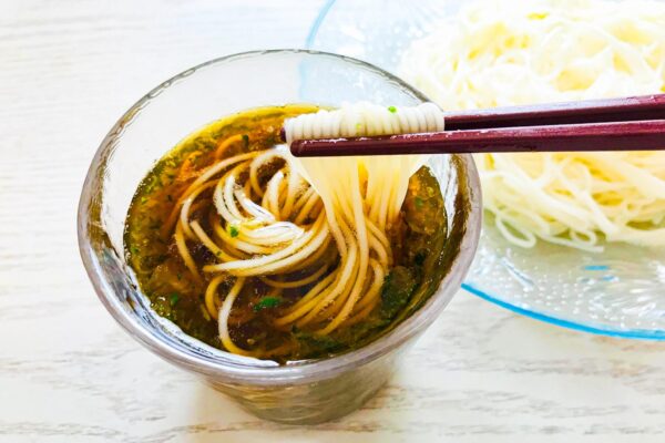 野菜すりおろしそうめん