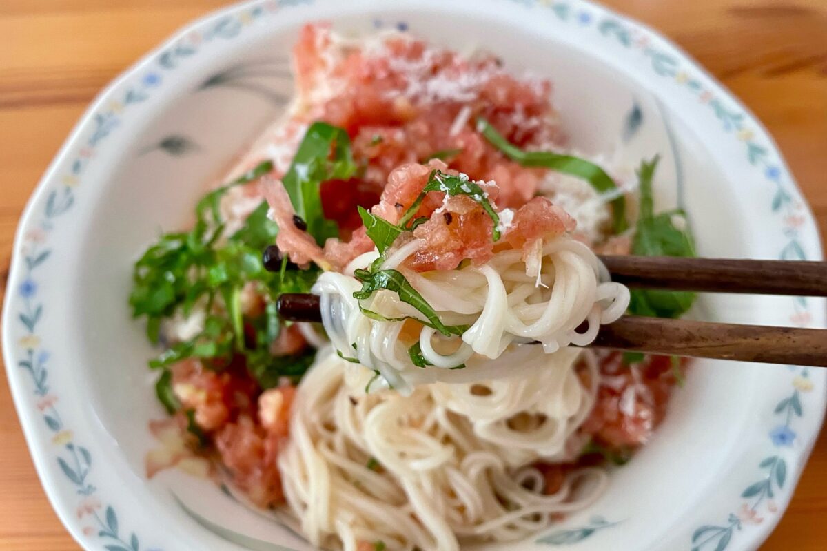 まるごとトマトそうめん