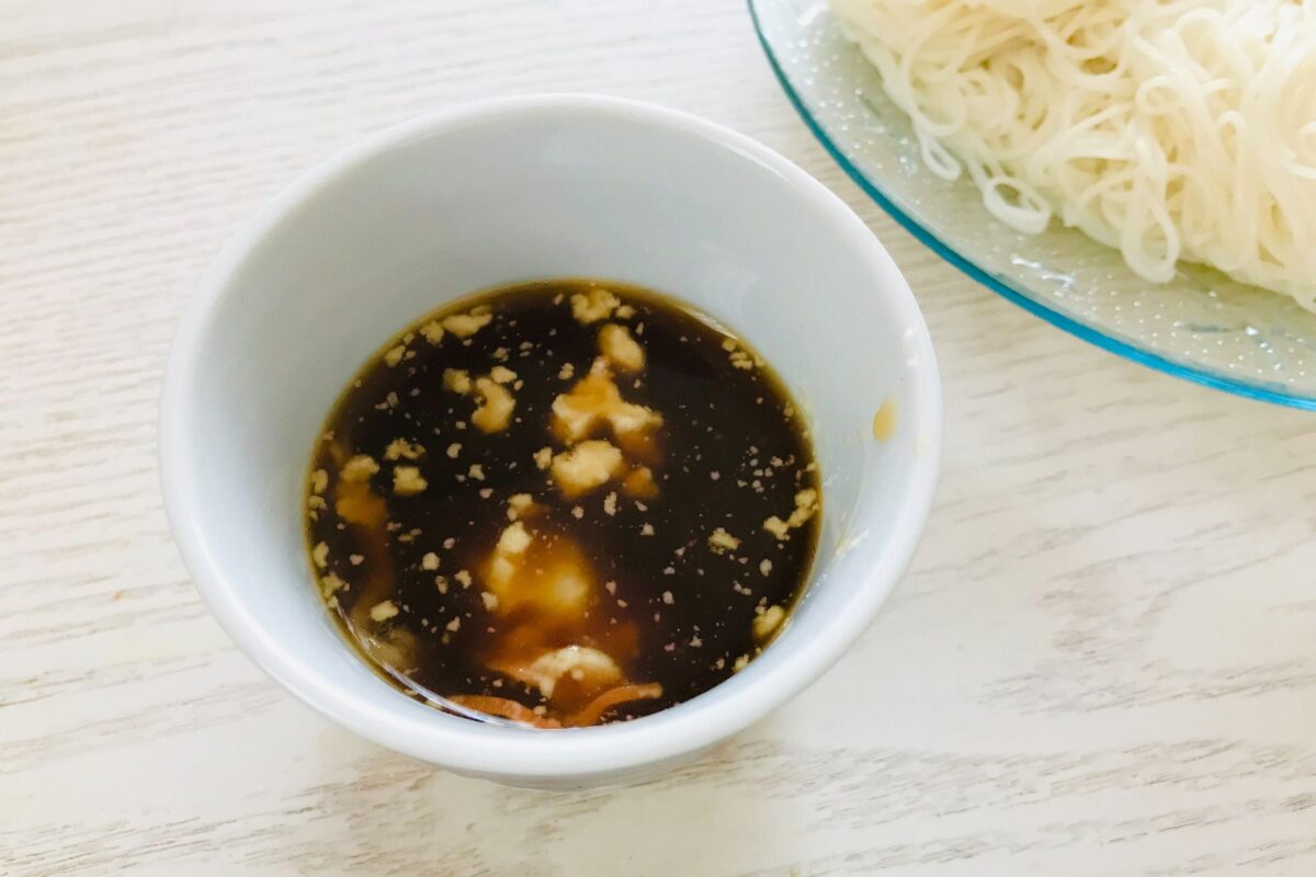 ポテサラそうめん