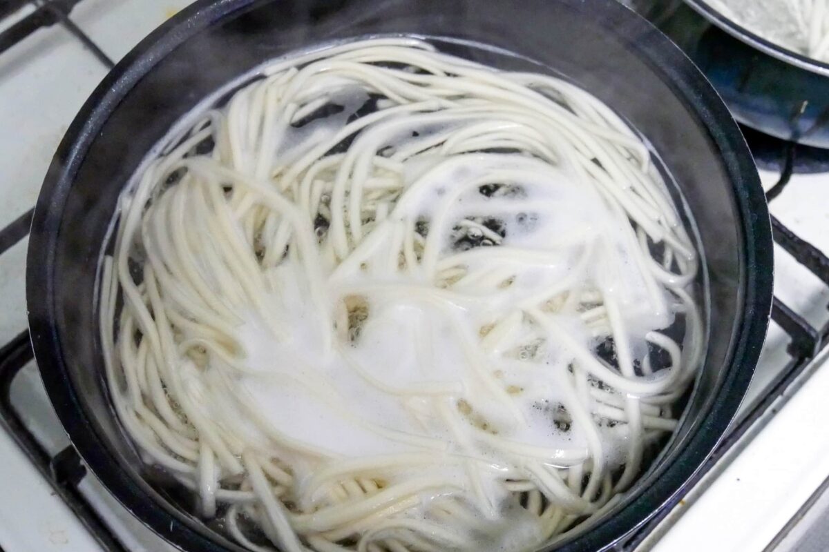 乾麺うどん