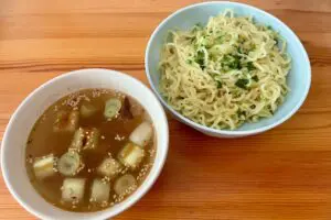 ハマごはんの「ごまネギつけ麺」はコスパ最強　35円の中華麺でも店レベルの美味しさ