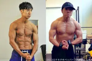 マッチョ化のコロチキ西野、“さらに別人級”に筋肉が育った姿を公開 「デカすぎる」