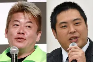 堀江貴文氏、黄金スーツで演歌デビュー　経験者のへずまりゅうからは“警告”も