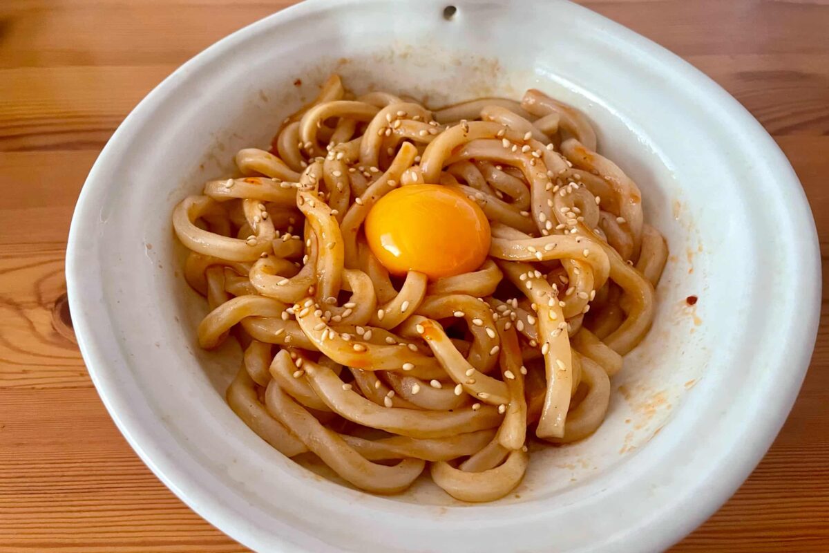 ヤンニョム風うどん