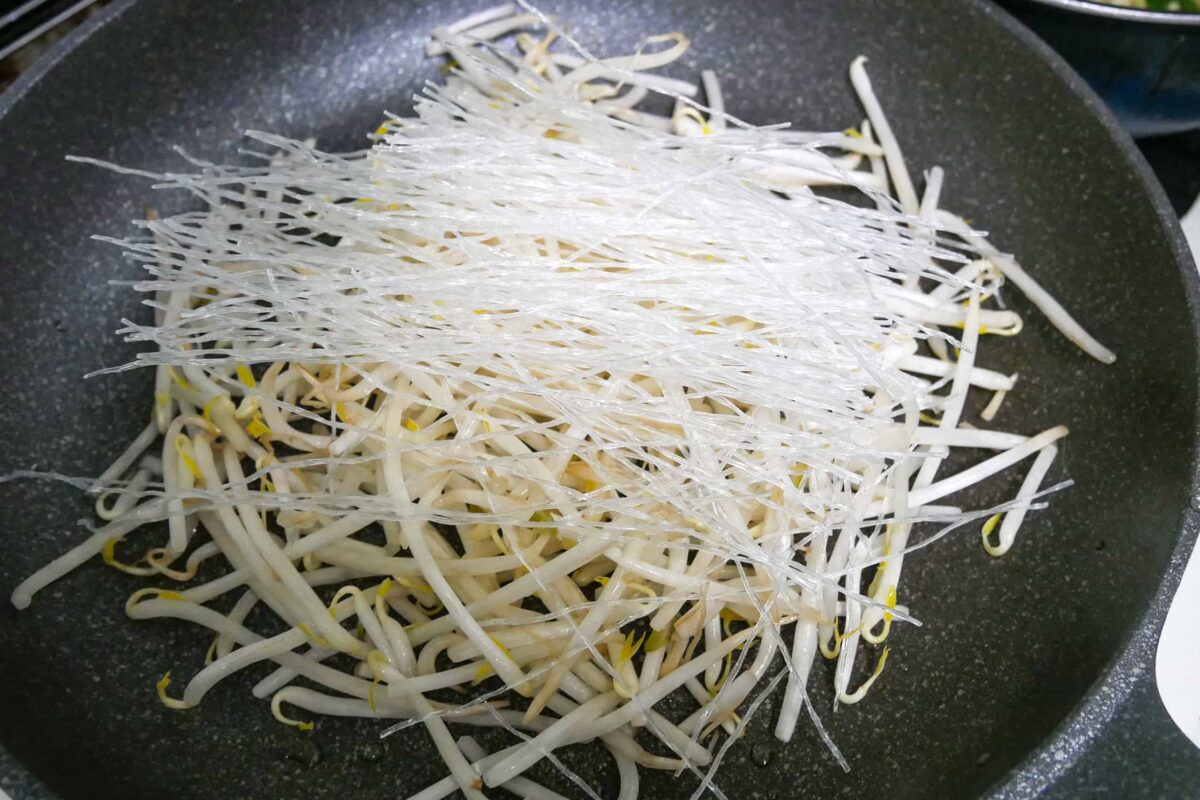 ワンパン春雨もやし