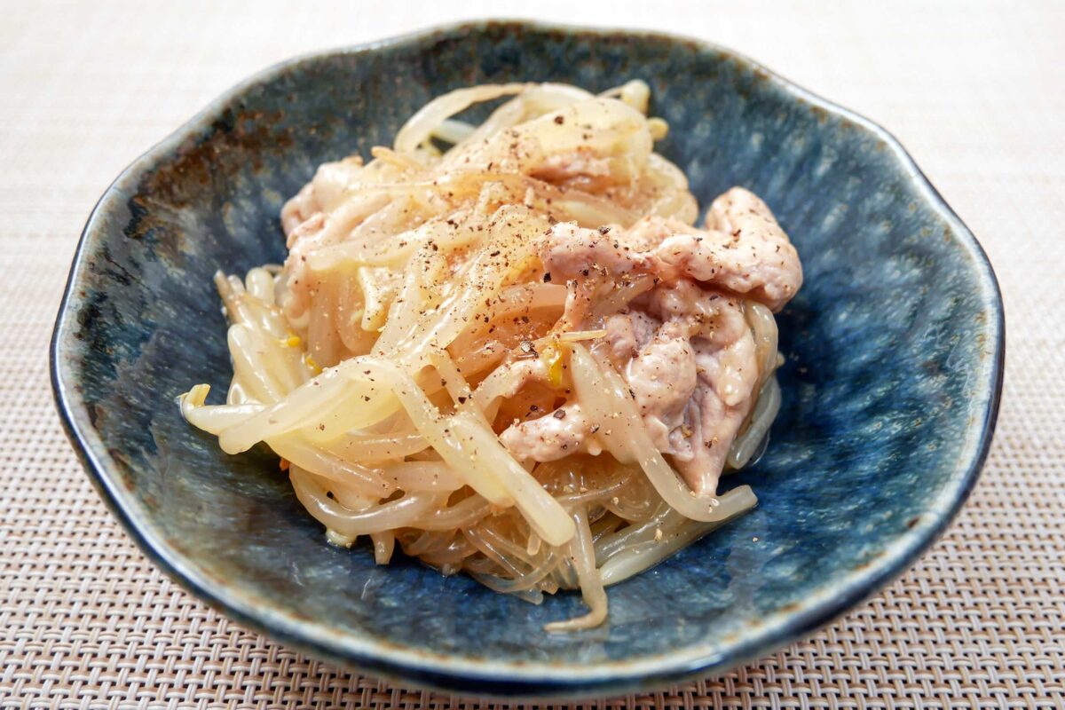 ワンパン春雨もやし