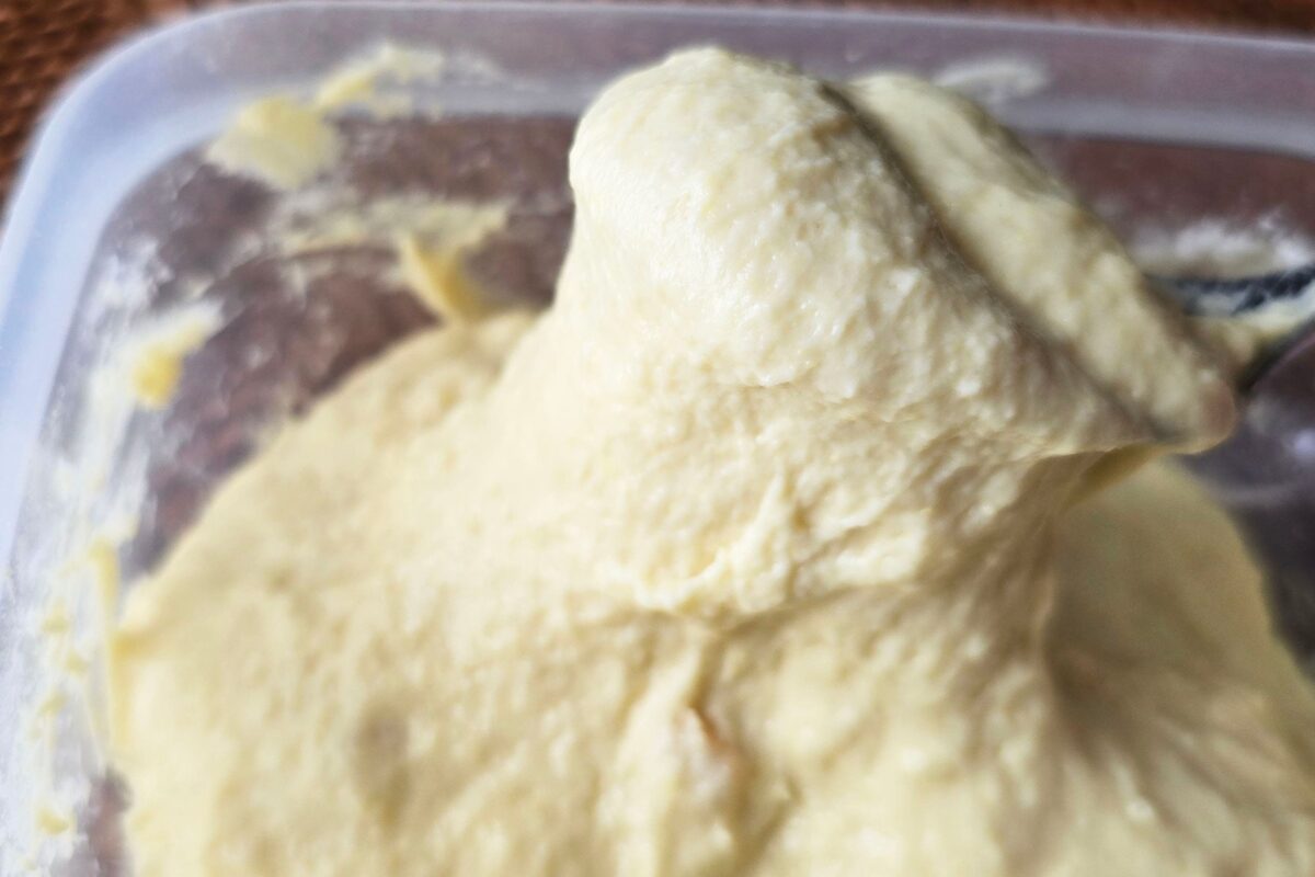 カップスープでパン・粘り気