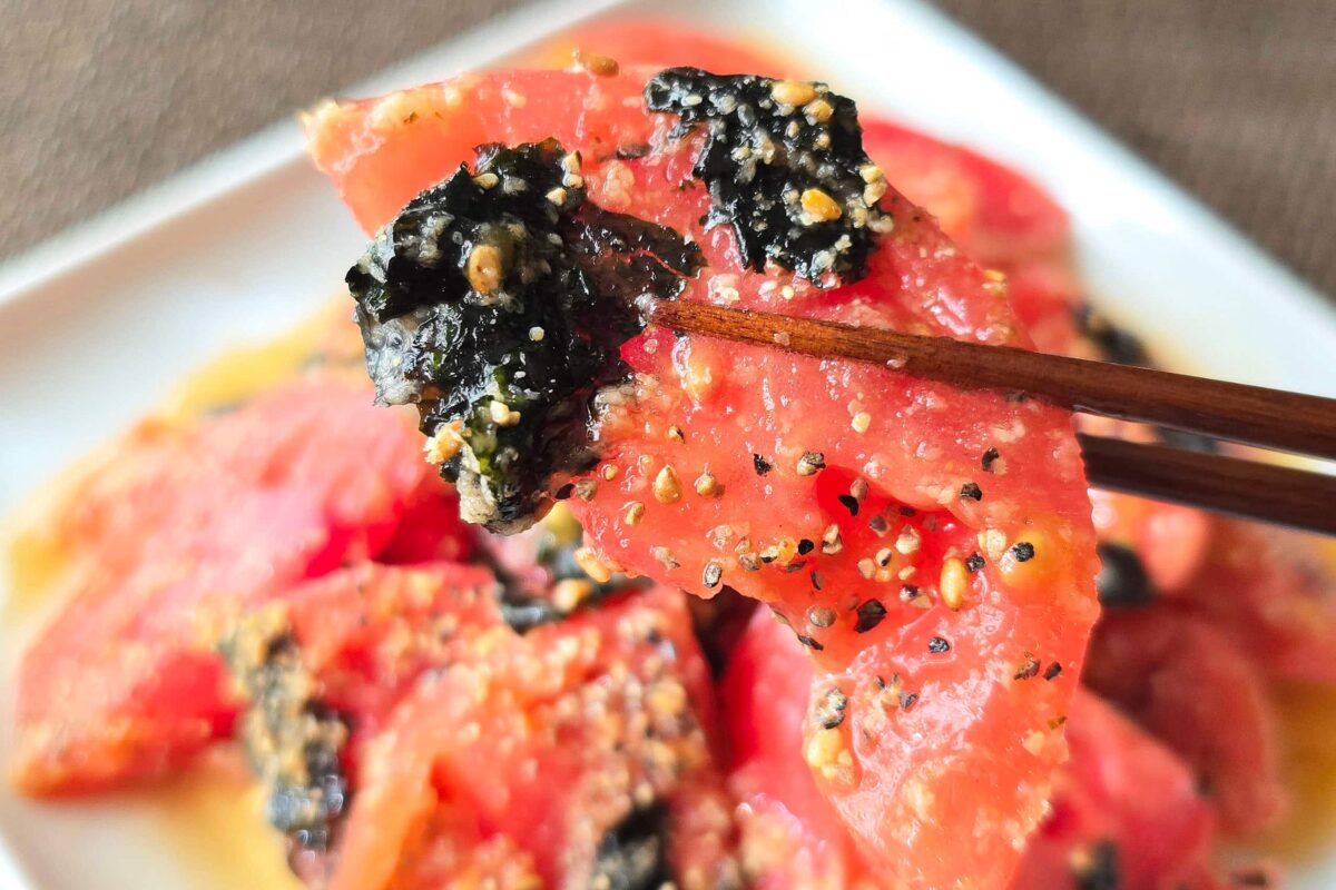 トマトのナムルサラダ・実食