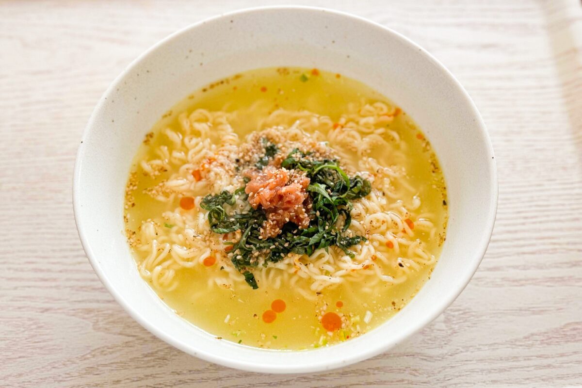 袋麺アレンジ