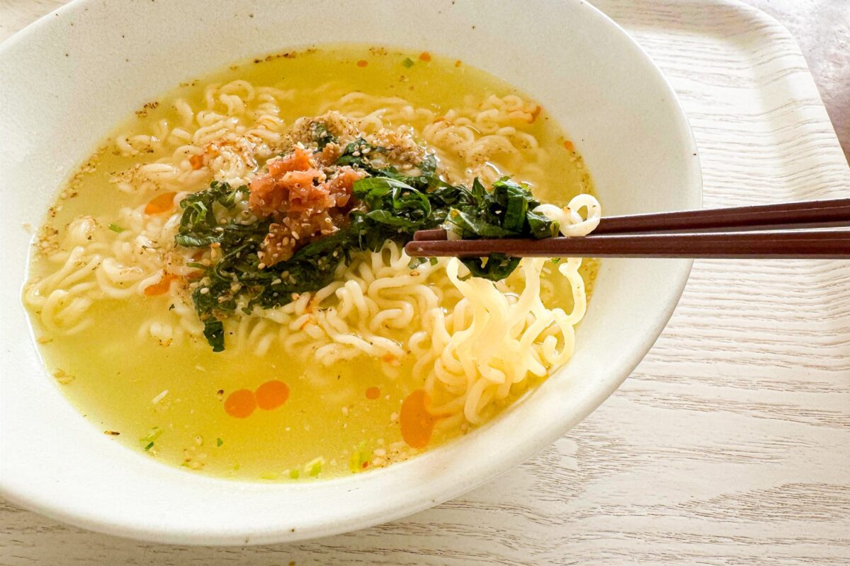 袋麺アレンジ