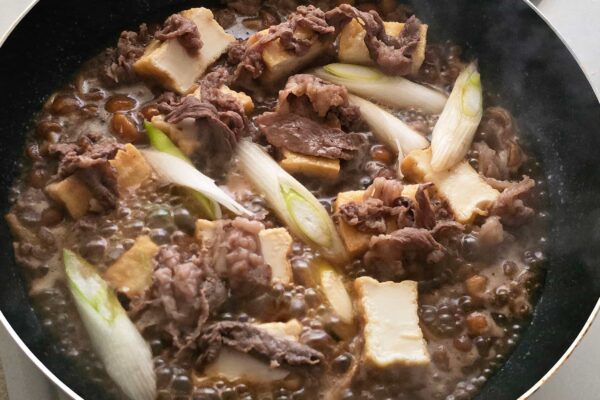 ワンパン肉豆腐・白ネギ