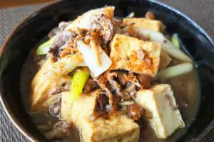 ロバート馬場、1分煮込んだだけの「ワンパン肉豆腐」が絶品 簡単なのに味しみしみ