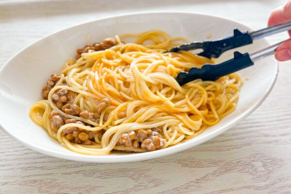 納豆カルボナーラ