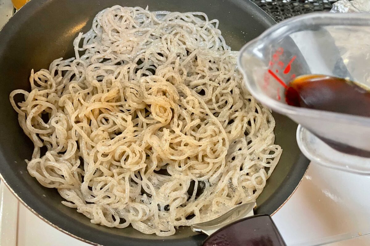 ごま油明太糸こん