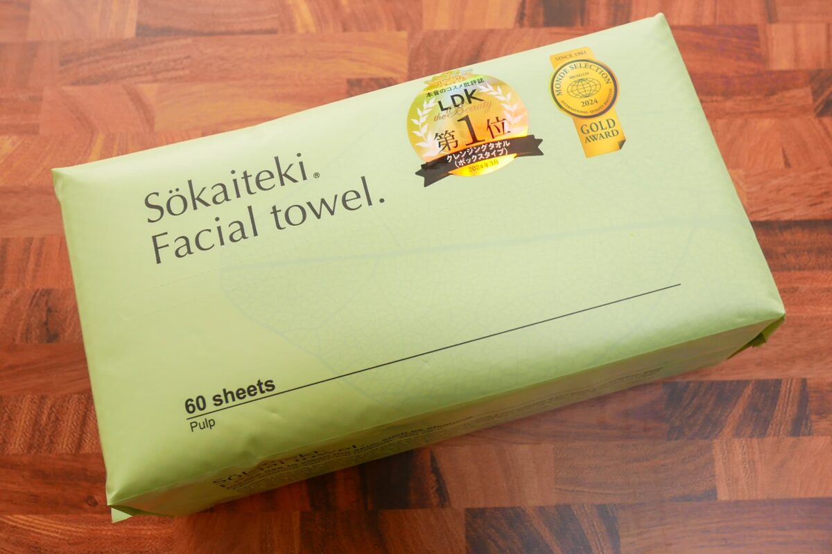 Sokaiteki クレンジングタオル フェイシャルタオル