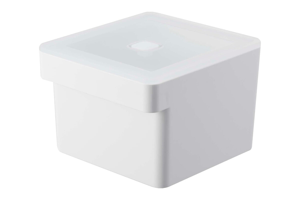 山崎実業(Yamazaki) みそパックごと収納 ハンドル付き 密閉 フードコンテナ