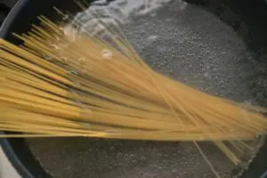 わさびバターパスタ②