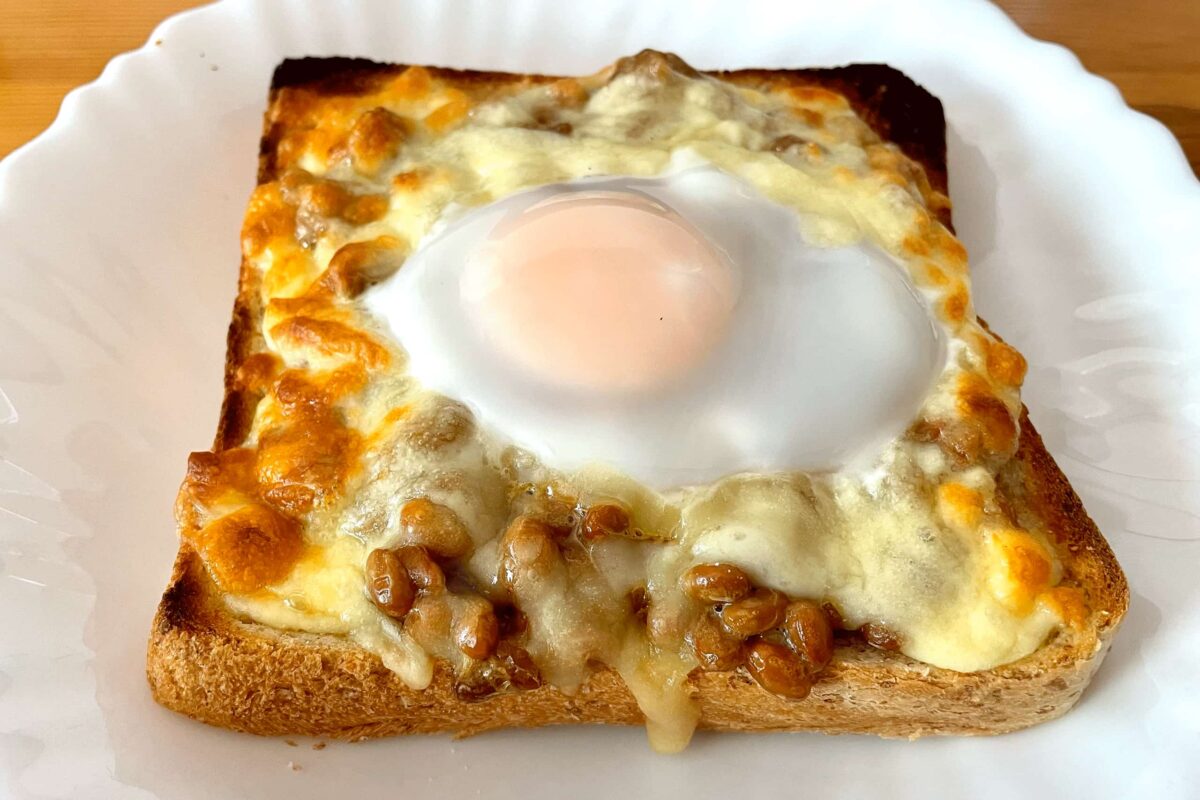 納豆トースト