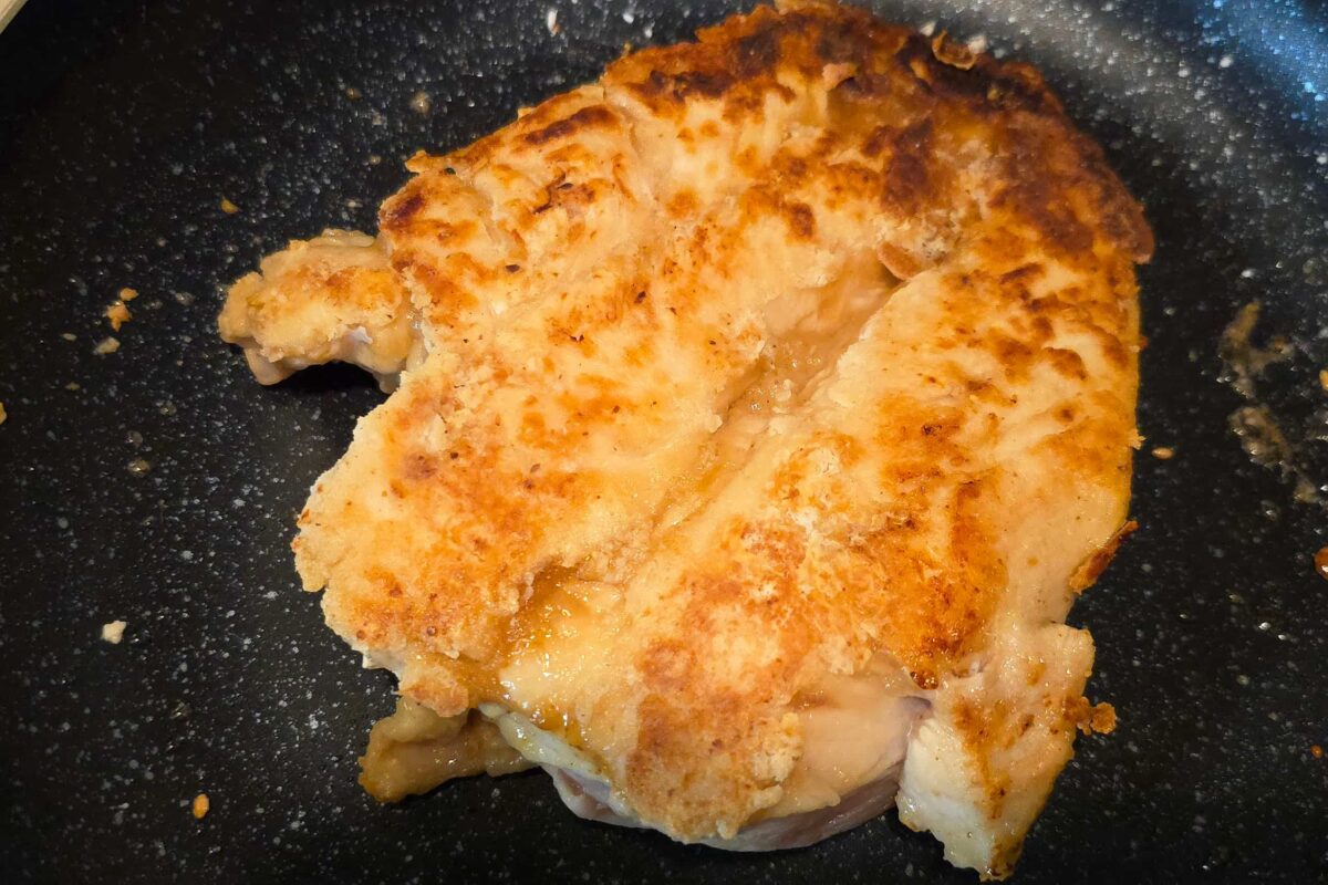 揚げない油淋鶏・こんがり