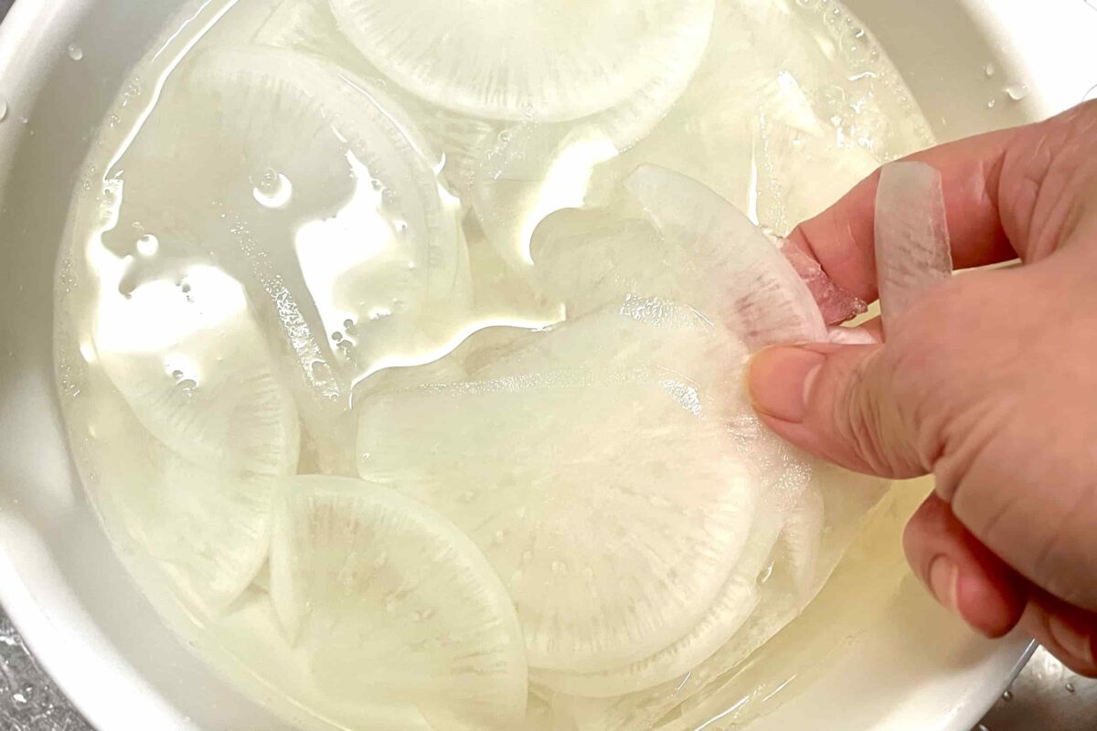 ぶっかけ大根サラダ