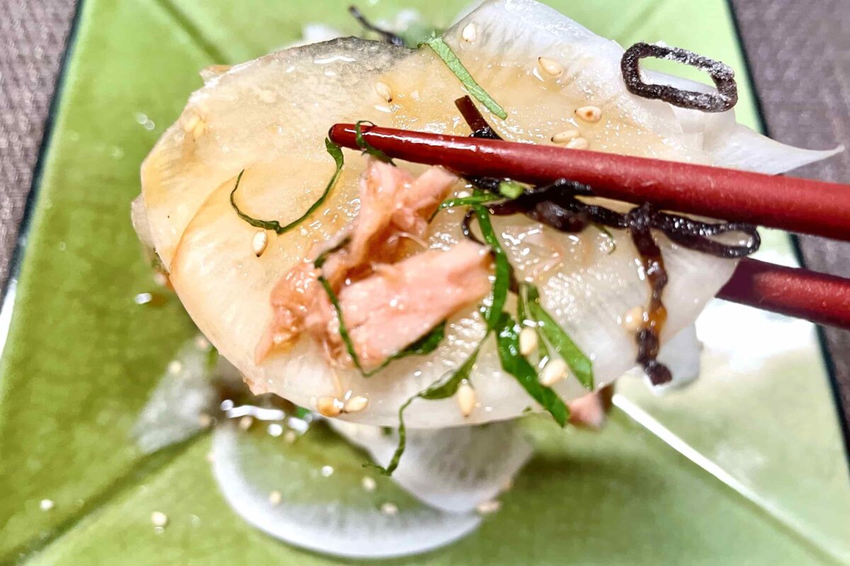 ぶっかけ大根サラダ