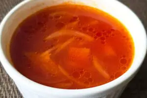 ケチャップで作る「お手軽トマトスープ」にびっくり レンチンだけで想像以上の味わいに