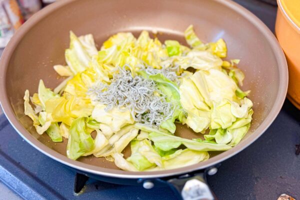じゃこキャベツパスタ