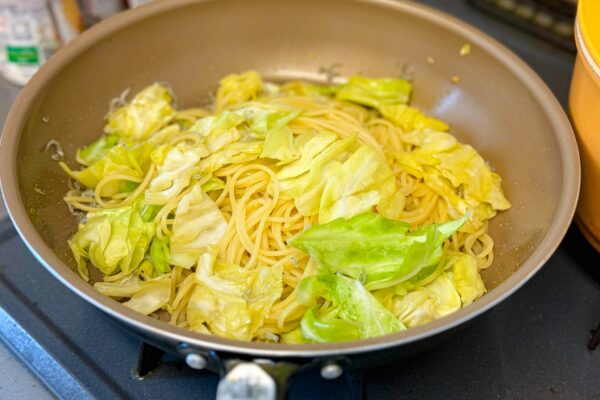 じゃこキャベツパスタ