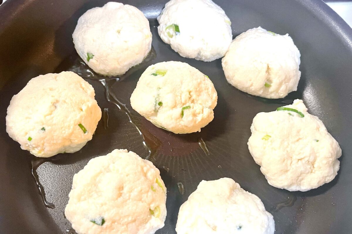 豆腐のモチふわ焼き