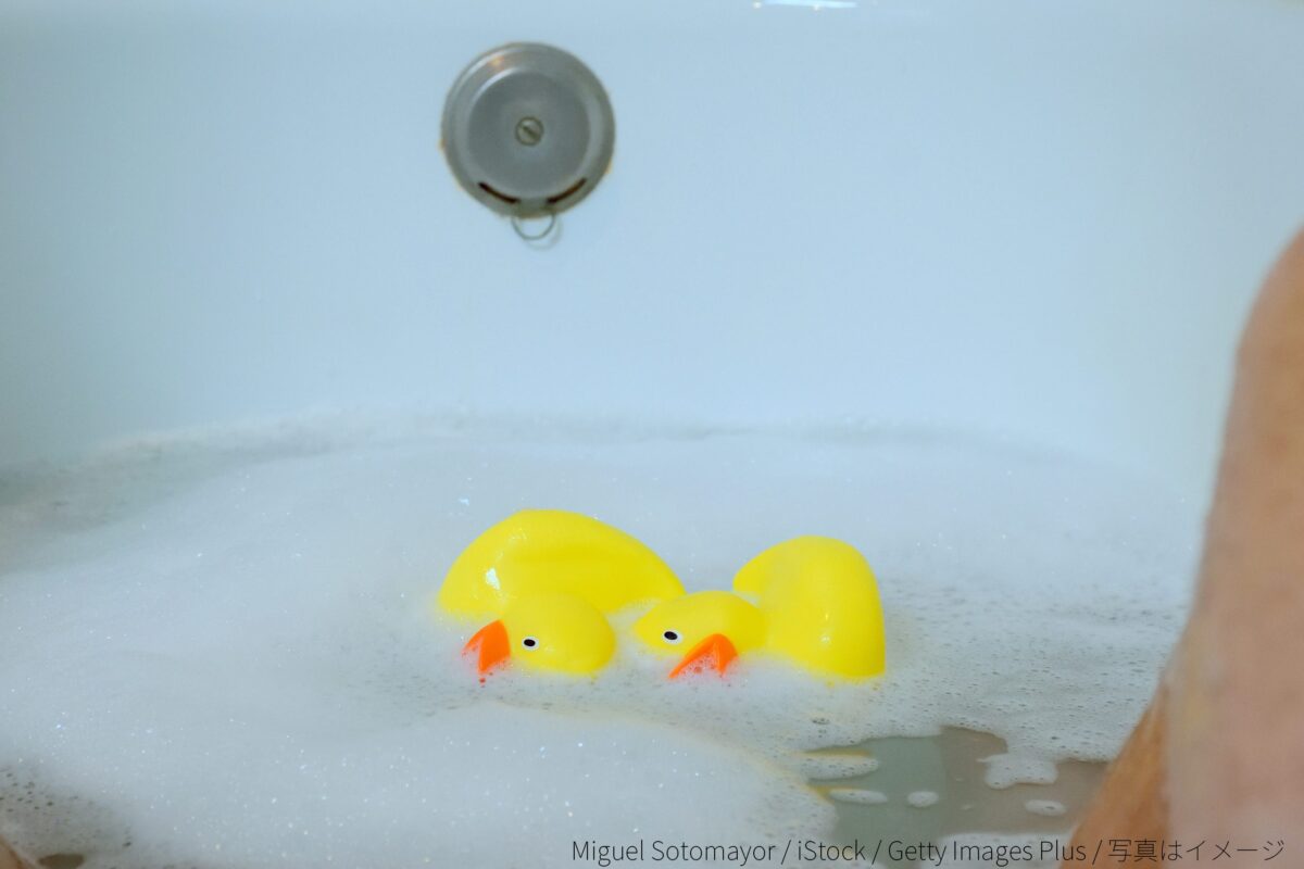 お風呂・入浴・浴槽・アヒル