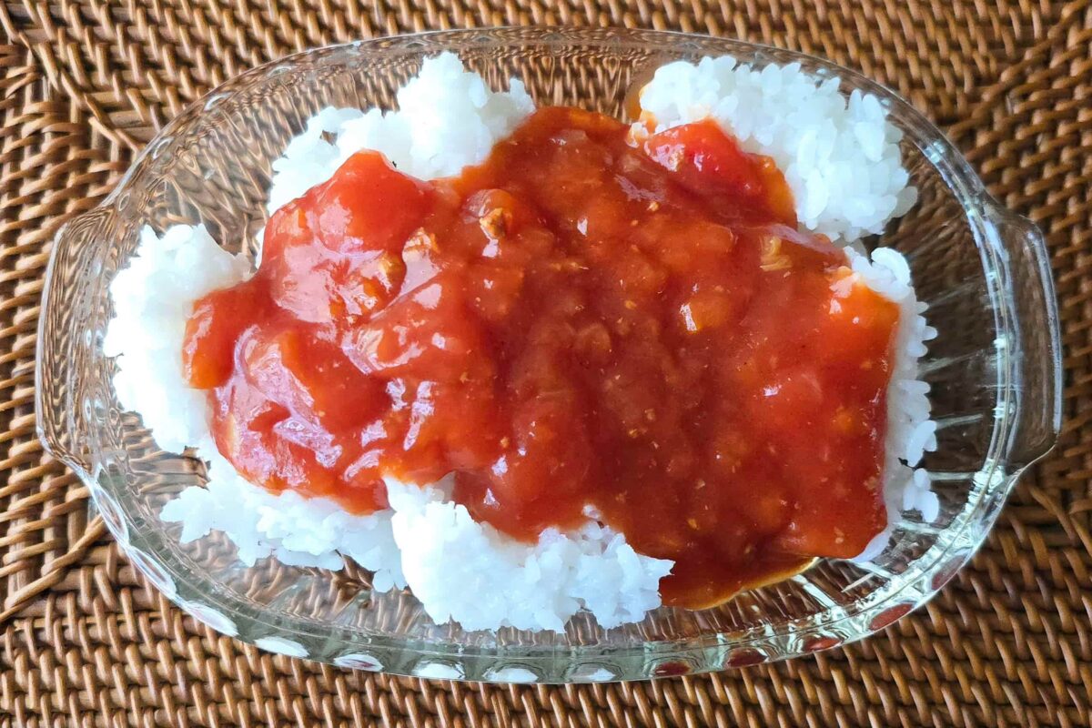 ミラノっぽいドリア・ミートソース