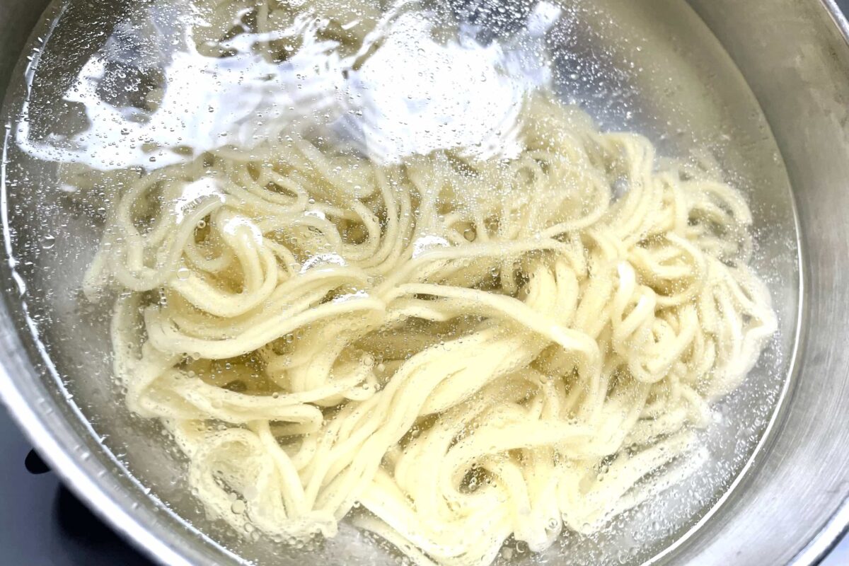 究極のたまごかけキムチ混ぜそば