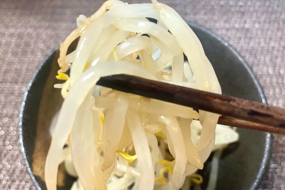 もやしと調味料3つだけ】レンチンで作る神レシピ 超優秀な常備菜だった