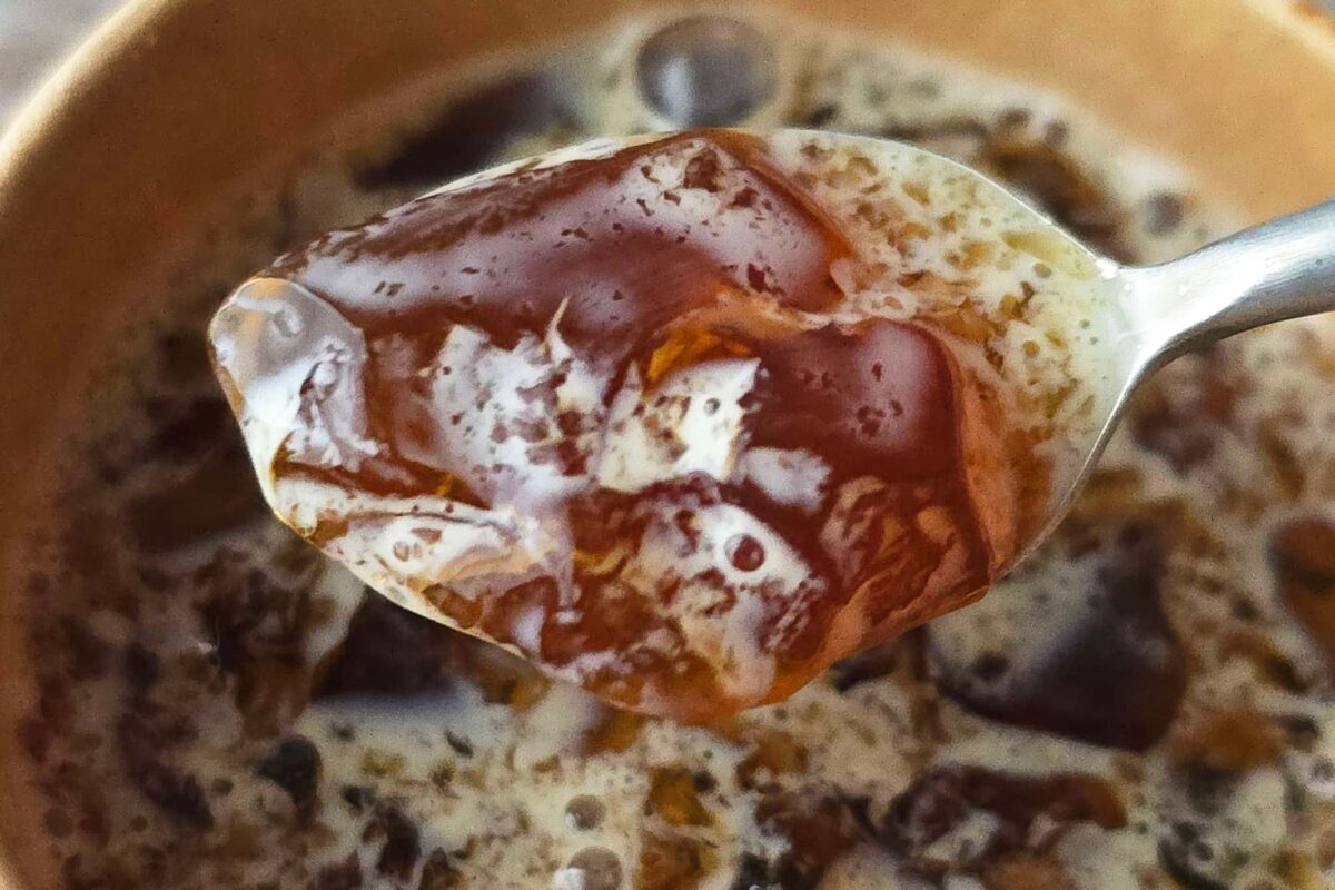 本格コーヒーゼリー・実食