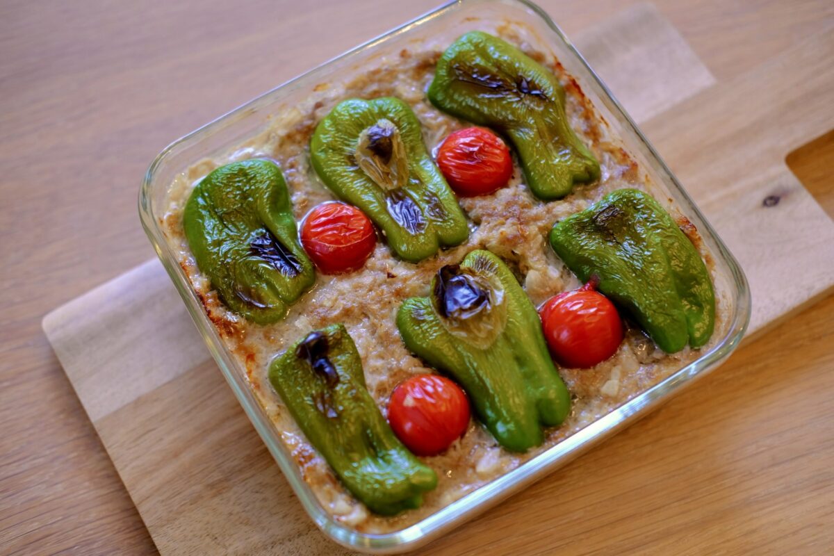 小倉優子 詰めないピーマンの肉詰め