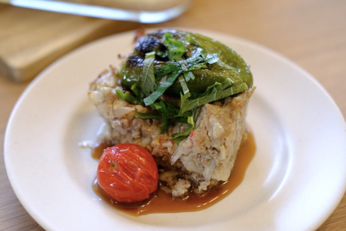 小倉優子 詰めないピーマンの肉詰め