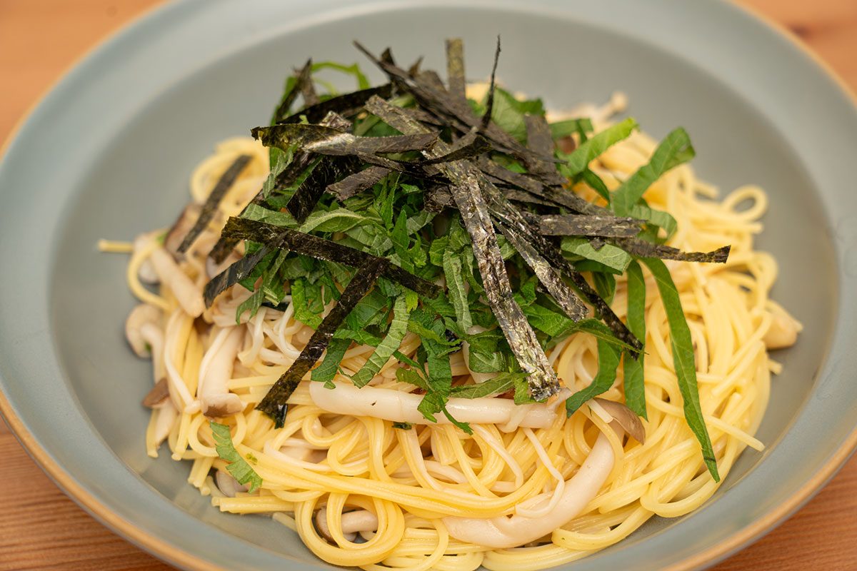 ヒロミ流時短キノコパスタ