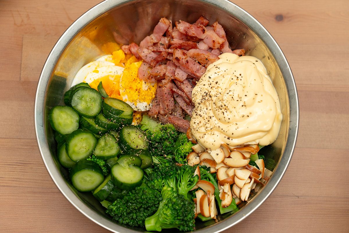 ブロッコリーのサラダ